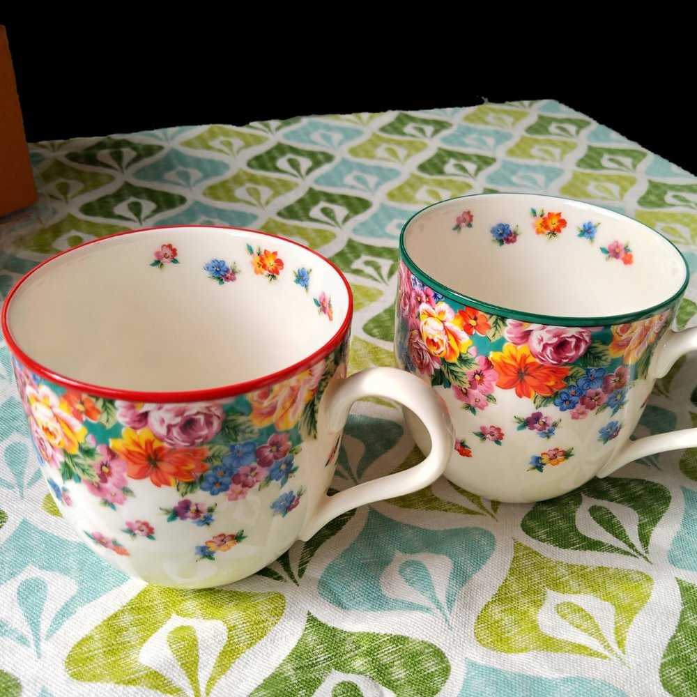 Kenzo Maison Tea Cups - Picture 2 of 8